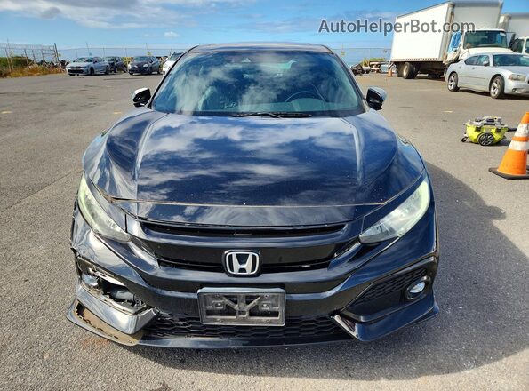 SHHFK7H9XHU425169 2017 HONDA CIVIC Черный Вид спереди