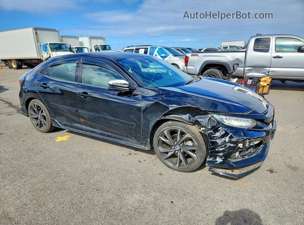SHHFK7H9XHU425169 2017 HONDA CIVIC Черный Передняя правая четверть