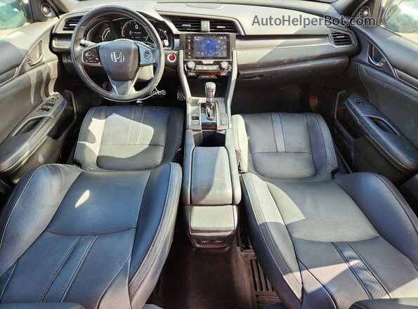 SHHFK7H9XHU425169 2017 HONDA CIVIC Черный Вид панели приборов