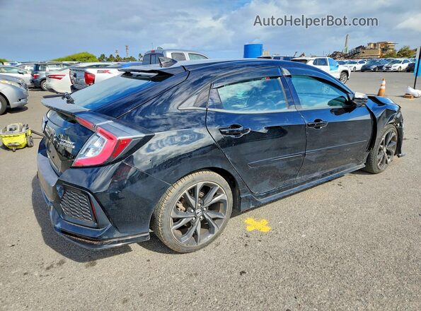 SHHFK7H9XHU425169 2017 HONDA CIVIC Черный Задняя правая четверть