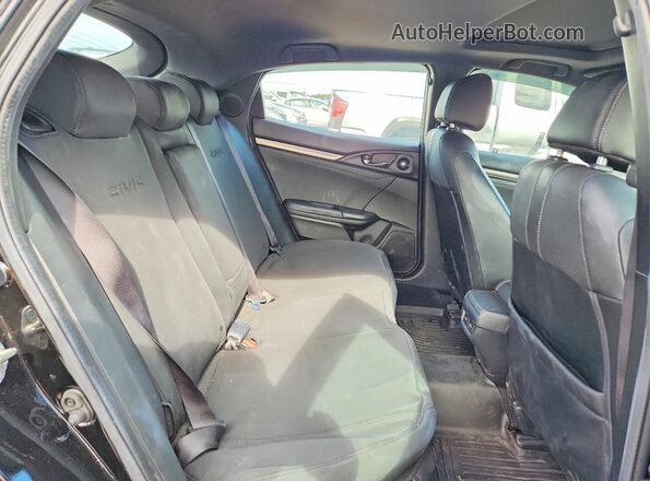 SHHFK7H9XHU425169 2017 HONDA CIVIC Черный Вид задних сидений