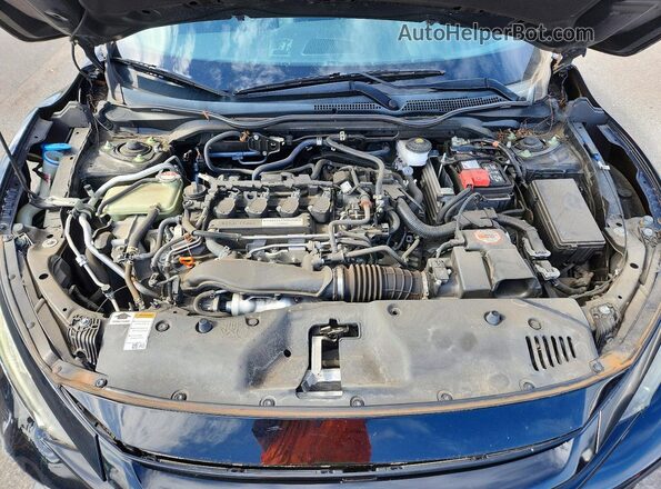 SHHFK7H9XHU425169 2017 HONDA CIVIC Черный Вид задней части салона
