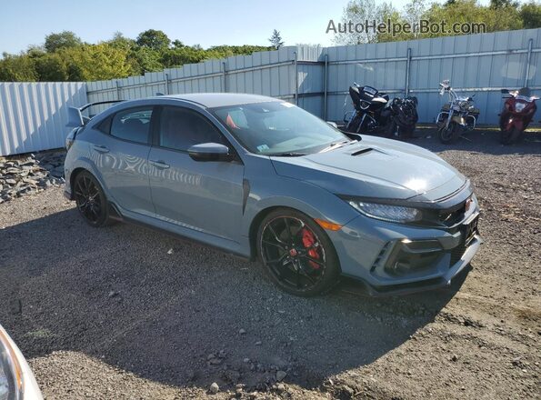 SHHFK8G70MU203093 2021 HONDA CIVIC Gray წინა მარჯვენა