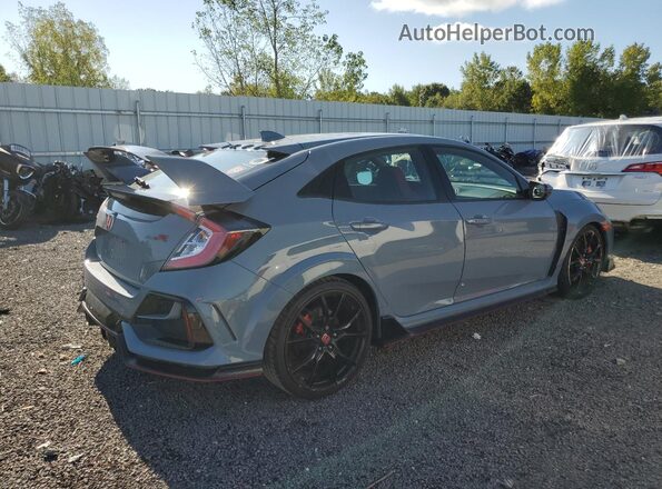 SHHFK8G70MU203093 2021 HONDA CIVIC Gray უკანა მარჯვენა