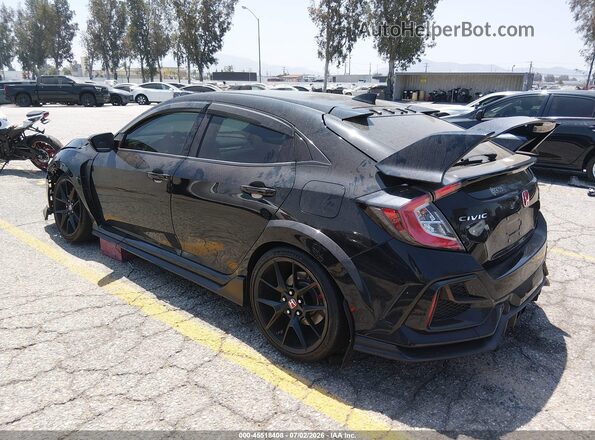 SHHFK8G73MU200138 2021 HONDA CIVIC Black უკანა მარცხენა