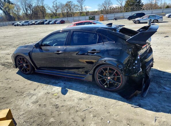 SHHFK8G75JU200170 2018 HONDA CIVIC Black Rear left