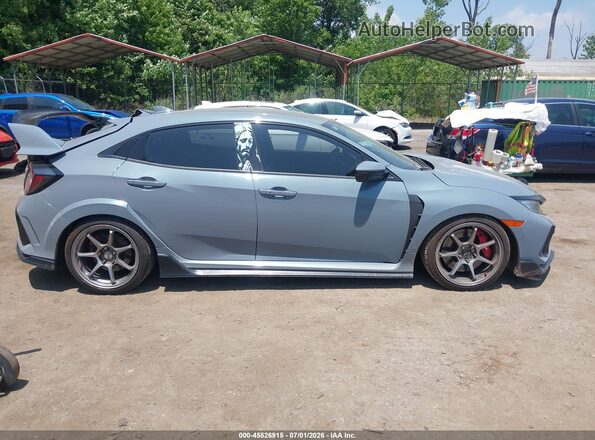 SHHFK8G75MU201338 2021 HONDA CIVIC Blue Rear interior view