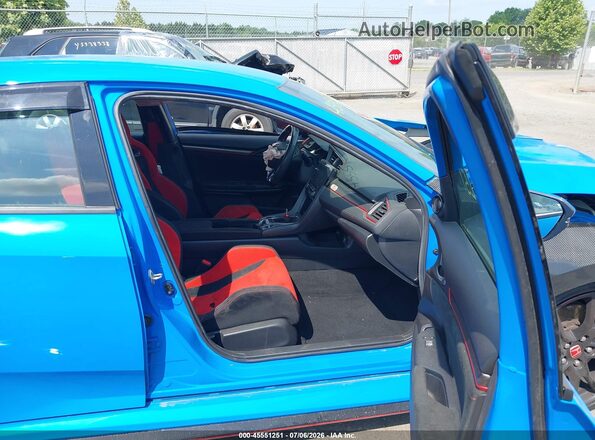 SHHFK8G76MU205964 2021 HONDA CIVIC Blue Front interior view