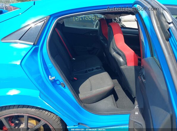 SHHFK8G76MU205964 2021 HONDA CIVIC Blue VIN sticker view