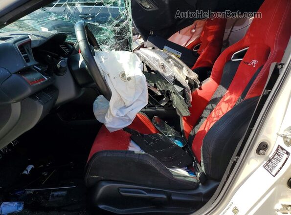 SHHFK8G79HU200554 2017 HONDA CIVIC White Front interior view