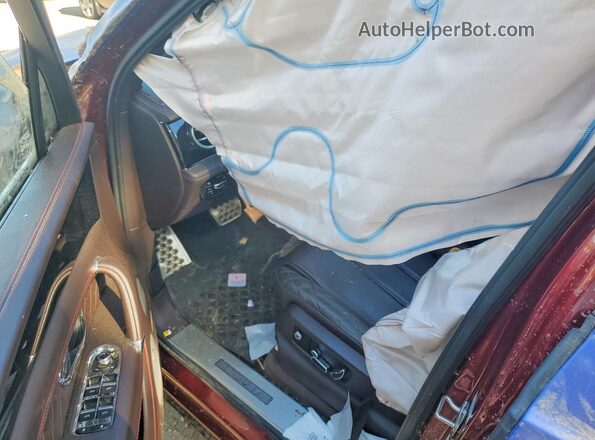 SJAAC2ZV6HC015488 2017 BENTLEY BENTAYGA Blue Вид панелі приладів