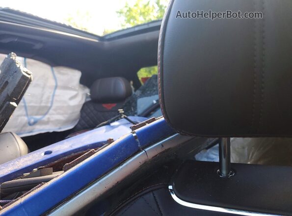 SJAAC2ZV6HC015488 2017 BENTLEY BENTAYGA Blue Вид задніх сидінь