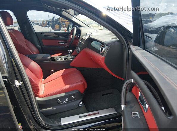SJAAM2ZV0LC030669 2020 BENTLEY BENTAYGA Черный Вид салона спереди