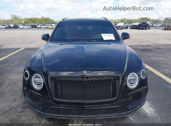 SJAAM2ZV0LC030669 2020 BENTLEY BENTAYGA Черный Вид спереди