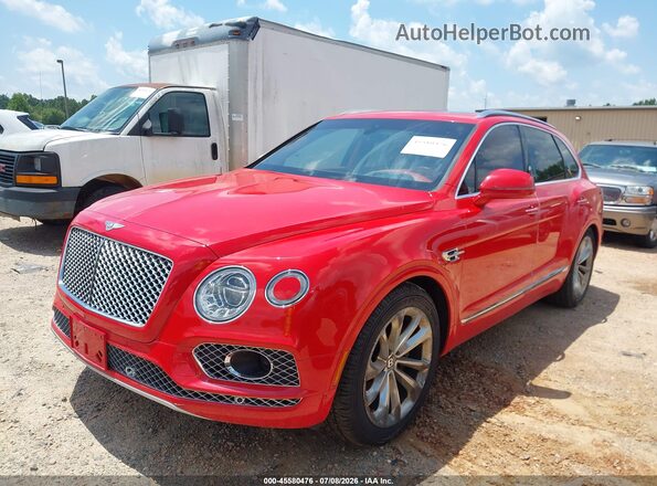SJAAM2ZV6KC026253 2019 BENTLEY BENTAYGA Red Передня ліва чверть