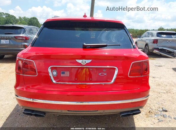 SJAAM2ZV6KC026253 2019 BENTLEY BENTAYGA Red 
