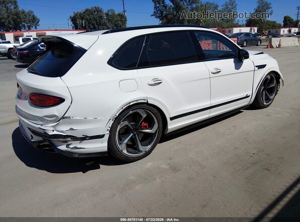 SJAAT2ZV2PC022081 2023 BENTLEY BENTAYGA White Tył prawy