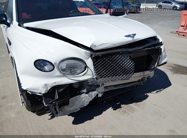 SJAAT2ZV2PC022081 2023 BENTLEY BENTAYGA White Widok zestawu wskaźników