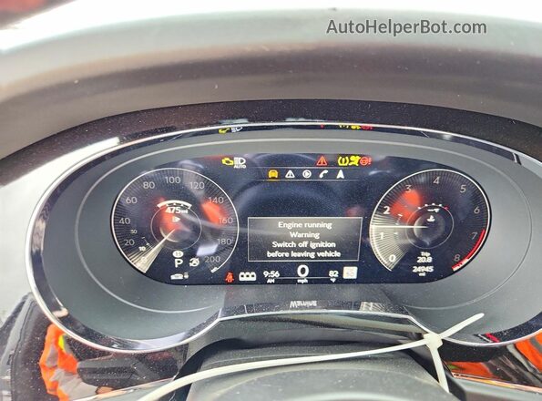 SJAAT2ZV5PC023743 2023 BENTLEY BENTAYGA Серый Вид щитка приборов