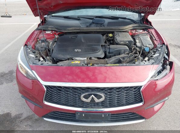 SJKCH5CP0KA009562 2019 INFINITI QX30 Red Հետևի տեսք