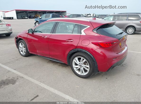 SJKCH5CP0KA009562 2019 INFINITI QX30 Red Հետևի ձախ