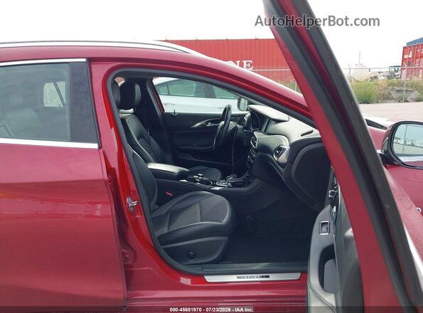 SJKCH5CP0KA009562 2019 INFINITI QX30 Red Սալոնի դիմացի տեսք