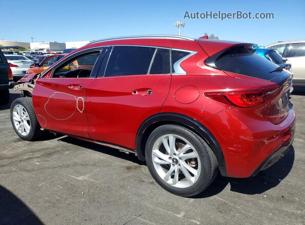 SJKCH5CP2KA010275 2019 INFINITI QX30 Красный Задняя левая четверть