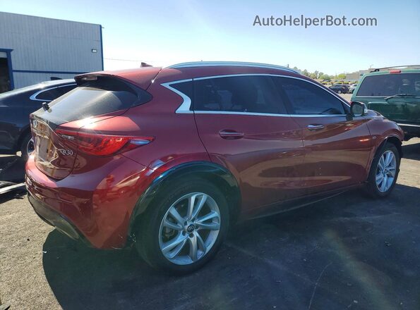 SJKCH5CP2KA010275 2019 INFINITI QX30 Красный Задняя правая четверть