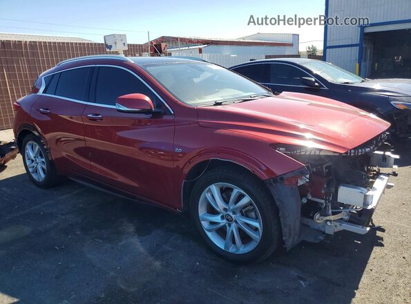 SJKCH5CP2KA010275 2019 INFINITI QX30 Красный Передняя правая четверть