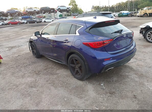 SJKCH5CP3HA020189 2017 INFINITI QX30 Blue Rear left
