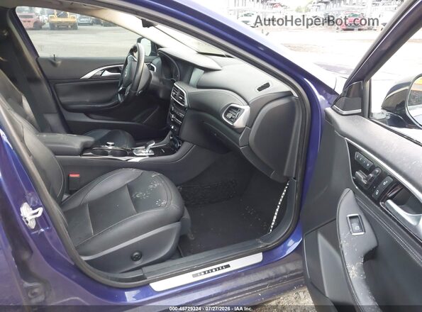 SJKCH5CP3HA020189 2017 INFINITI QX30 Blue Front interior view