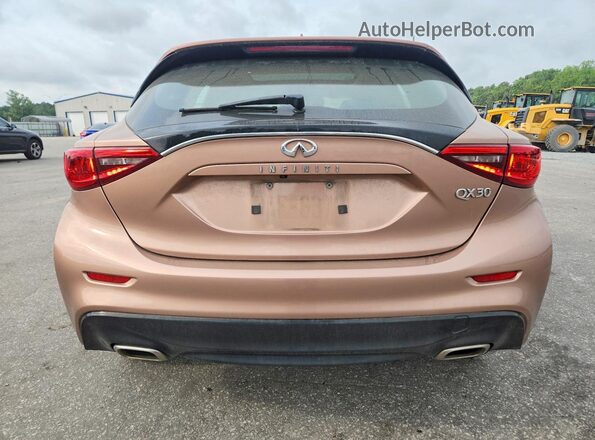 SJKCH5CP3KA008597 2019 INFINITI QX30 Brown Rear view