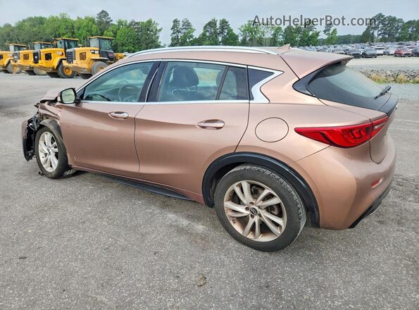 SJKCH5CP3KA008597 2019 INFINITI QX30 Коричневый Задняя левая четверть