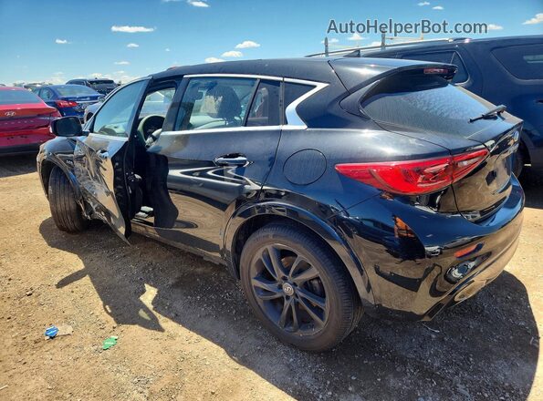 SJKCH5CP8HA033259 2017 INFINITI QX30 Черный Задняя левая четверть