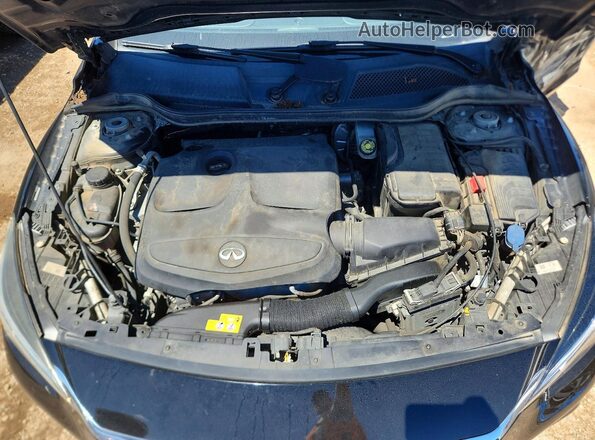 SJKCH5CP8HA033259 2017 INFINITI QX30 Черный Вид задней части салона