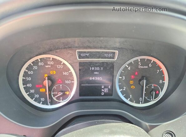 SJKCH5CP8KA009793 2019 INFINITI QX30 Коричневый Вид щитка приборов