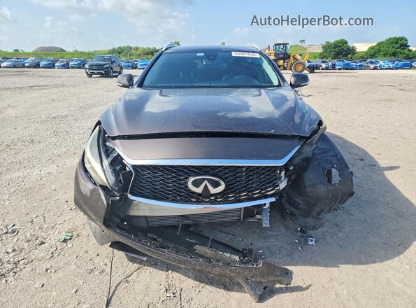 SJKCH5CP8KA009793 2019 INFINITI QX30 Коричневый Вид спереди