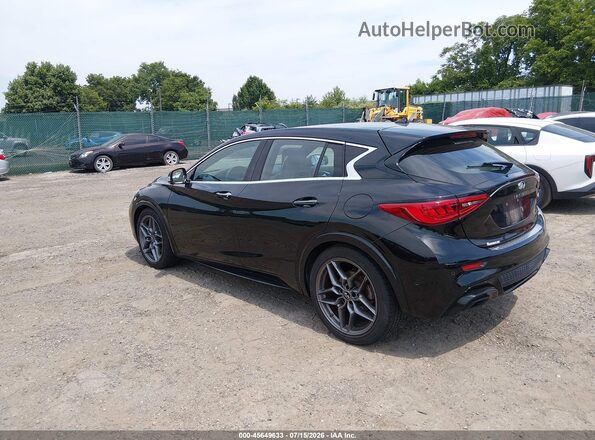 SJKCH5CP9HA024070 2017 INFINITI QX30 Black Rear left