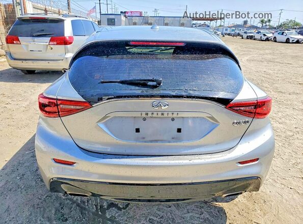 SJKCH5CPXKA010069 2019 INFINITI QX30 Silver უკანა ხედი