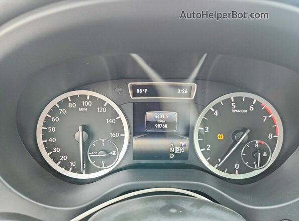 SJKCH5CR1KA009121 2019 INFINITI QX30 Brown Instrument cluster view