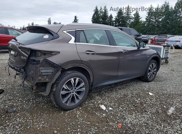 SJKCH5CR2HA017205 2017 INFINITI QX30 Brown Trasero derecho
