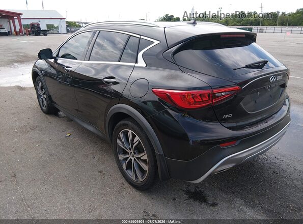 SJKCH5CR7HA020374 2017 INFINITI QX30 Черный Задняя левая четверть