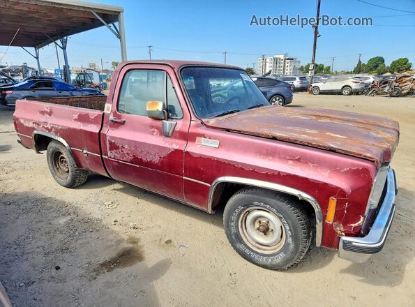 TCZ144Z502628 1974 GMC C1500 Burgundy Առջևի աջ