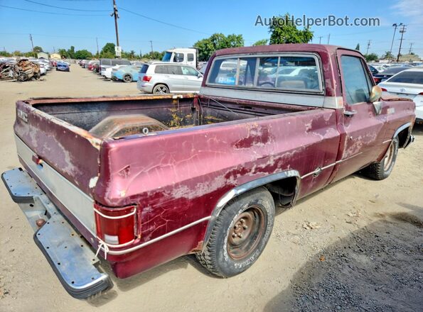 TCZ144Z502628 1974 GMC C1500 Burgundy Հետևի աջ