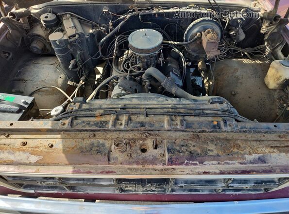 TCZ144Z502628 1974 GMC C1500 Burgundy Սալոնի հետևի տեսք