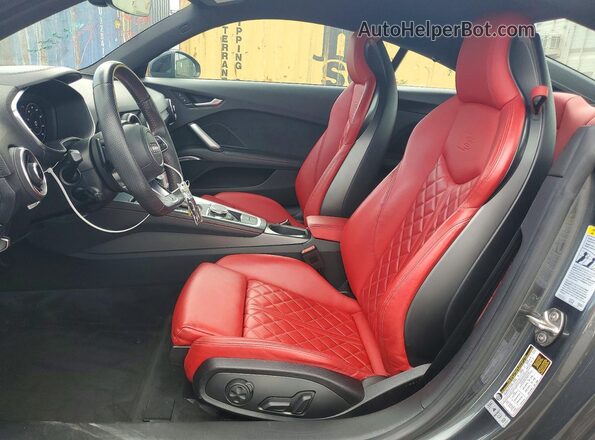 TRUA1AFV2M1003840 2021 AUDI TT Gray Вид салону спереду