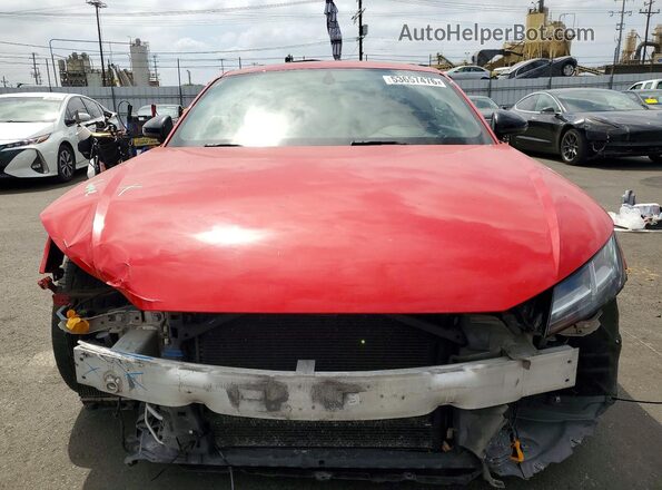 TRUAEAFV3K1007042 2019 AUDI TT Red Widok z przodu