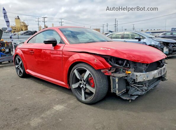 TRUAEAFV3K1007042 2019 AUDI TT Red Przód prawy