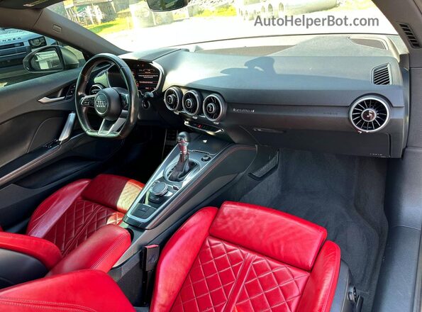 TRUC1AFV0G1019600 2016 AUDI TT White Widok z tyłu