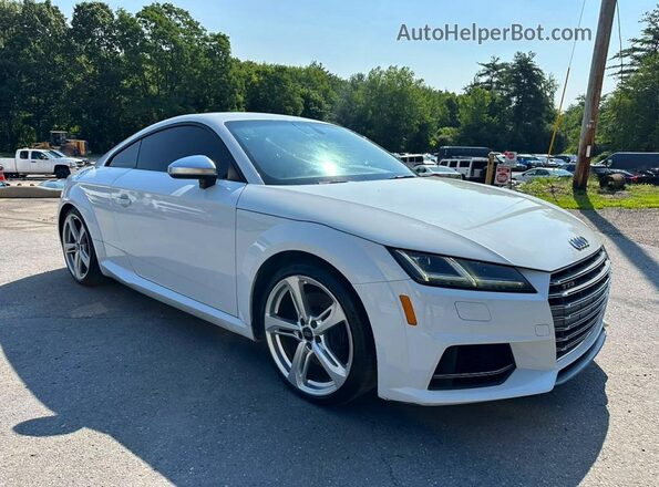 TRUC1AFV0G1019600 2016 AUDI TT White Przód prawy
